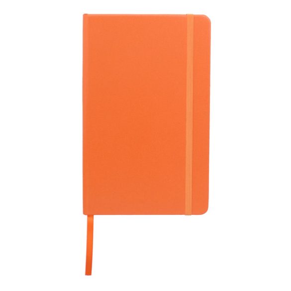 ASTURIAS notebook with squared pages 130x210 / 160 pages,  orange