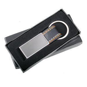 DENIM key ring,  silver