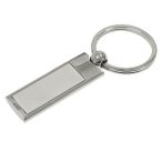 LEGEND metal key ring,  silver