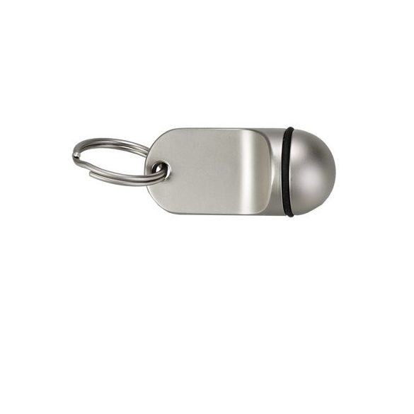 OLD metal key ring,  silver