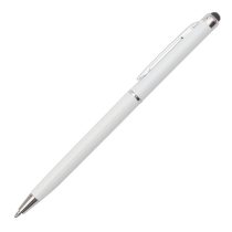 TOUCH POINT plastic ballpoint pen,  white