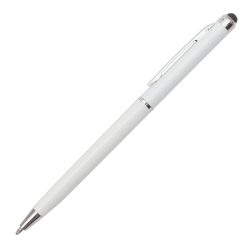 TOUCH POINT plastic ballpoint pen,  white