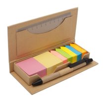 ECO SET set of sticky notes,  beige