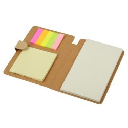 BLAND set of sticky notes and notebook,  beige