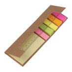 MEMO RULER set of sticky notes,  brown