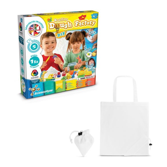 Modeling Dough Factory Kit II. Educational game supplied with a 190T folding gift bag