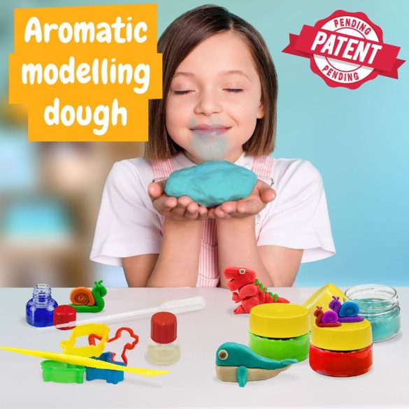 Modeling Dough Factory Kit III. Educational game supplied with a kraft paper gift bag (100 g/m²)