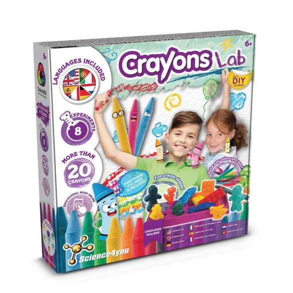 Crayon Factory Kit II. Educational game supplied with a 190T folding gift bag