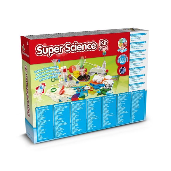 6 in 1 Super Science Kit I. Educational kit for children