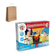   6 in 1 Super Science Kit III. Educational kit supplied with a kraft paper gift bag (115 g/m²)