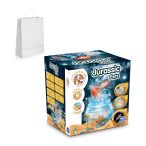   Jurassic Pets Kit III. Educational game supplied with a kraft paper gift bag (90 g/m²)