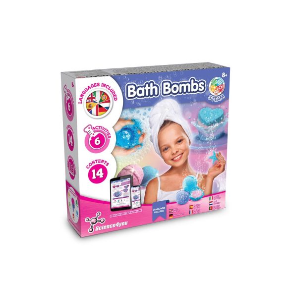 Bath Bombs Kit I. Educational toy for children