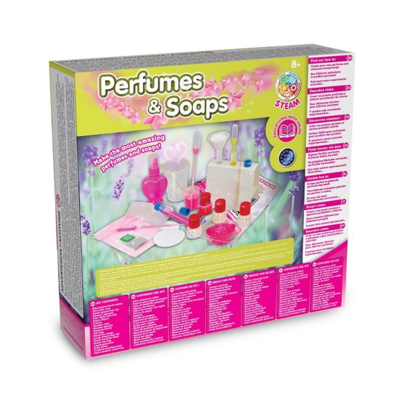 Perfume & Soap Factory Kit II. Educational game supplied with a kraft paper gift bag (90 g/m²)