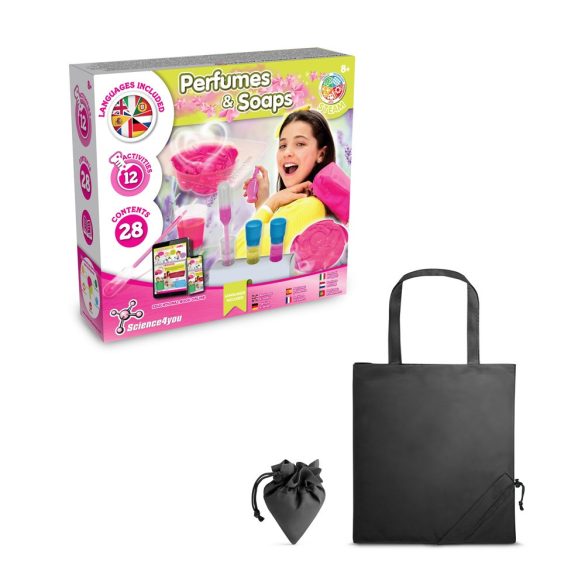 Perfume & Soap Factory Kit V. Educational game supplied with a 190T folding gift bag