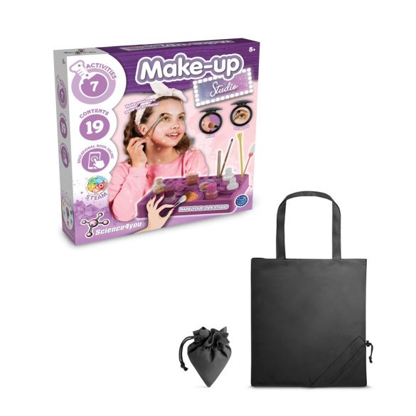 Makeup Studio Kit II. Educational kit supplied with a 190T folding gift bag