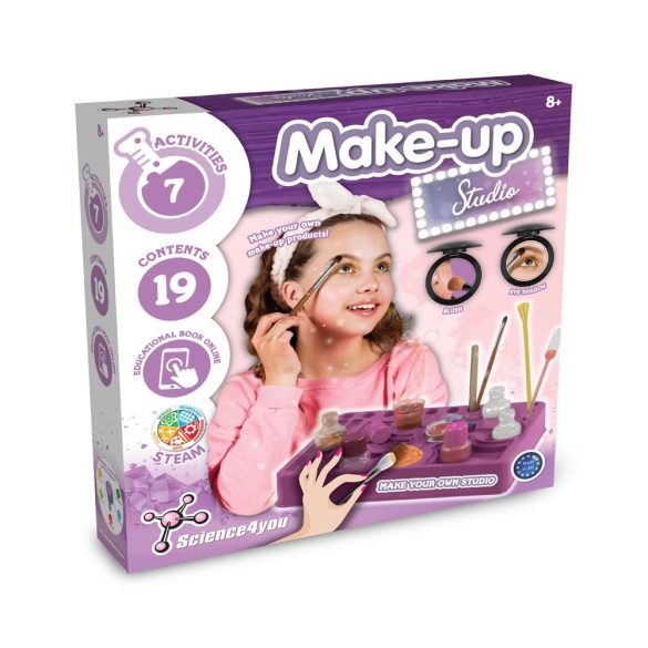 Makeup Studio Kit II. Educational kit supplied with a 190T folding gift bag