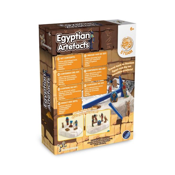 Ancient Egypt Excavation Kit I. Educational game for children