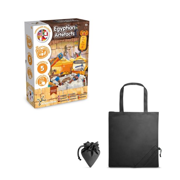 Ancient Egypt Excavation Kit V. Educational game supplied with a 190T folding gift bag