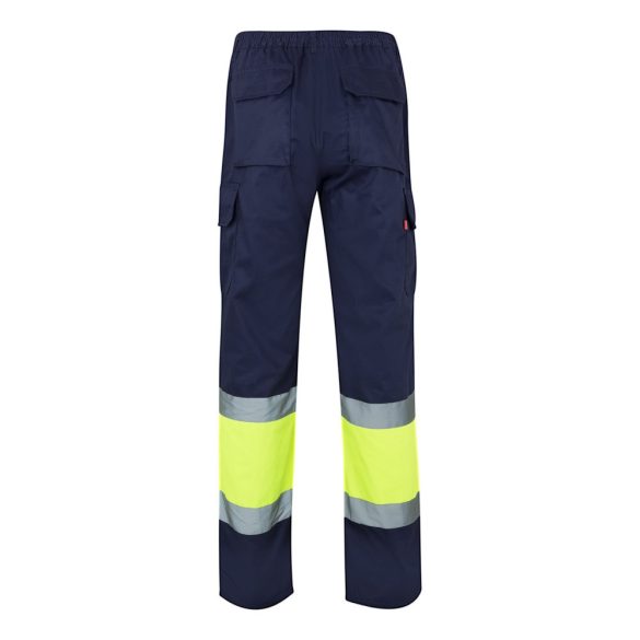 VL ATHENA. Pantaloni din twill in doua tonuri (210g/m²), captusiti, cu mai multe buzunare, din bumbac (20%) si poliester (80%)