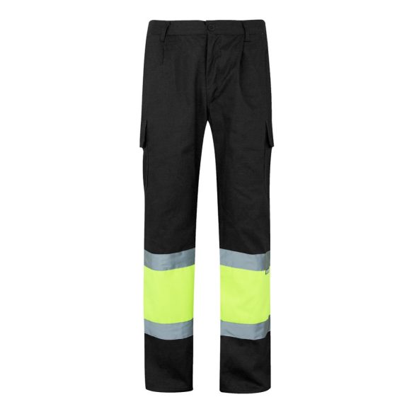 VL ATHENA. Pantaloni din twill in doua tonuri (210g/m²), captusiti, cu mai multe buzunare, din bumbac (20%) si poliester (80%)
