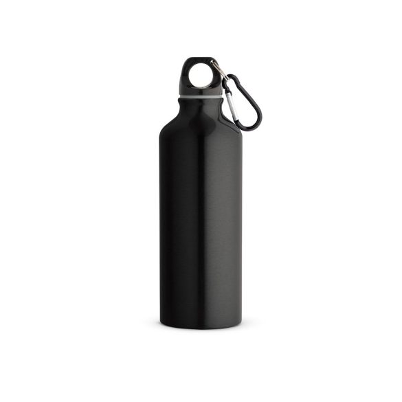 RE-LANDSCAPE M. Recycled aluminium bottle with carabiner 530 mL