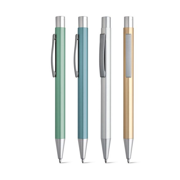 LEA. Aluminium ball pen with clip