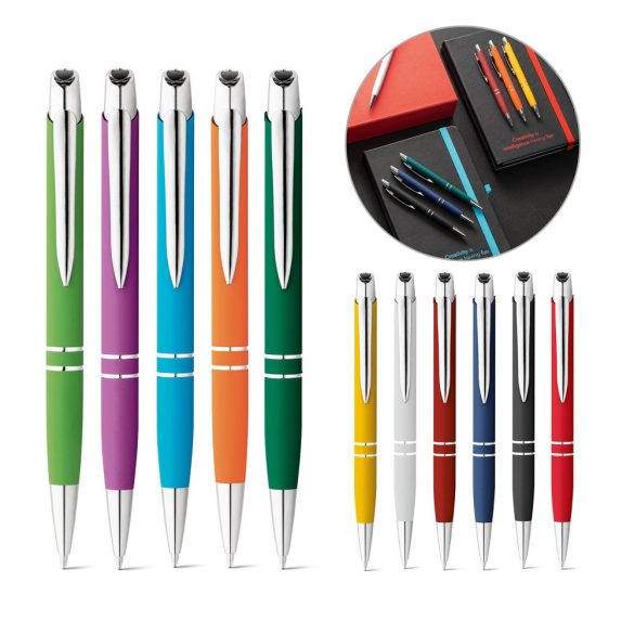 MARIETA SOFT. Ball pen in aluminium