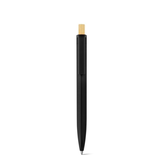 ZARA. Recycled ABS (100% rABS) ballpoint pen with bamboo button