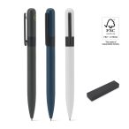   ELSIE ROUND. Metal ballpoint (60% recycled) with rounded design