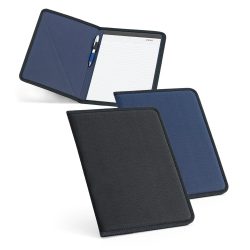 CUSSLER. A4 folder in 600D with lined pages