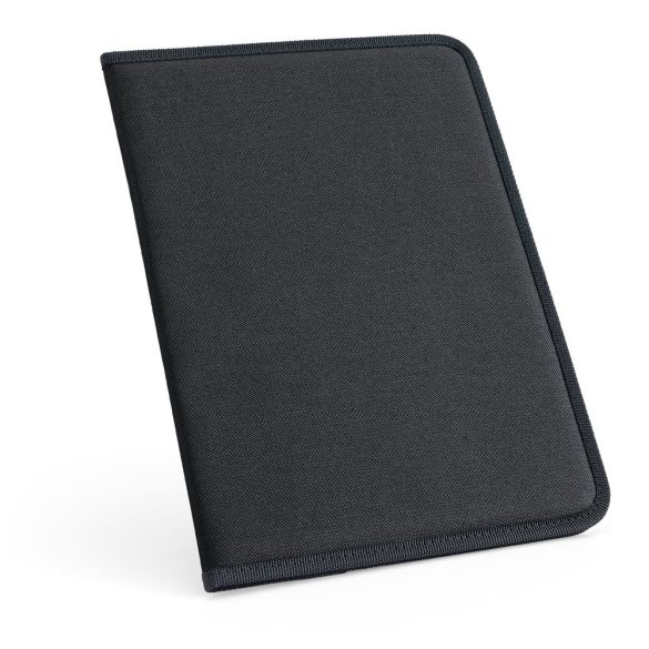 CUSSLER. A4 folder in 600D with lined pages