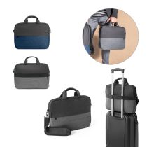   GENOA. Padded laptop bag in 600D high-density recycled polyester 15"