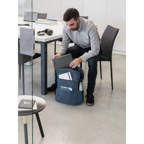 BUSINESS. 300D rPET laptop backpack