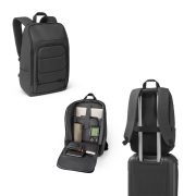   TOULON. 600D rPET high-density water-resistant notebook backpack 16"