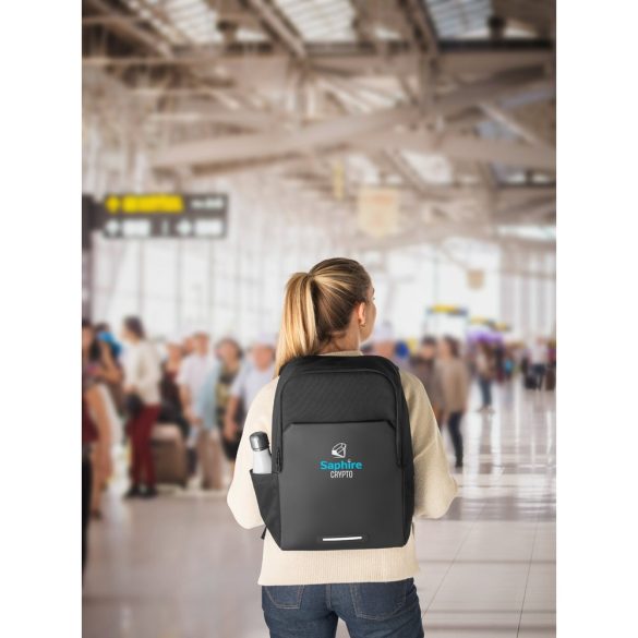 BELFAST. 2-in-1 backpack with thermal bag included that can be used together or separately