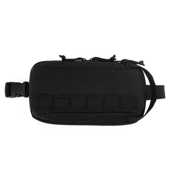 EDINBURGH. Waist bag in high-density 600D recycled polyester and 210D recycled polyester lining