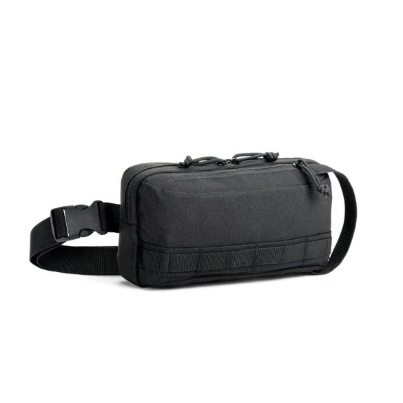 EDINBURGH. Waist bag in high-density 600D recycled polyester and 210D recycled polyester lining