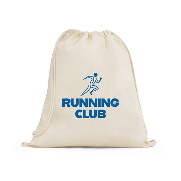 DAHAB. 100% cotton drawstring bag (140 g/m²)
