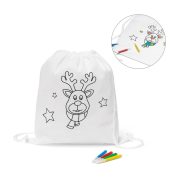 GLENCOE. Children's colouring drawstring bag