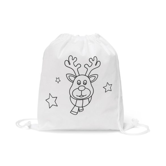 GLENCOE. Children's colouring drawstring bag