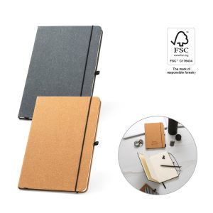 MATISSE. Caiet A5 cu coperta rigida din piele (70% reciclata)