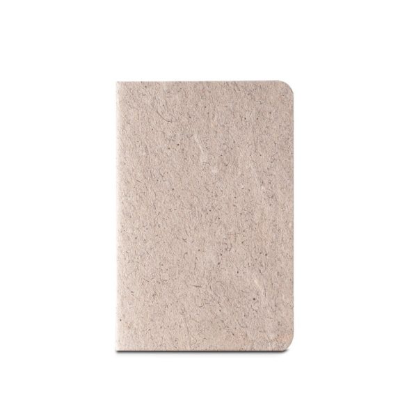 TEAPAD SOFT. Blocnotes A6 cu coperta flexibila realizata din deseuri de frunze de ceai (65%)