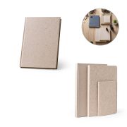   TEAPAD RIGID. A5 notepad with hard cover made from tea leafs waste (65%)