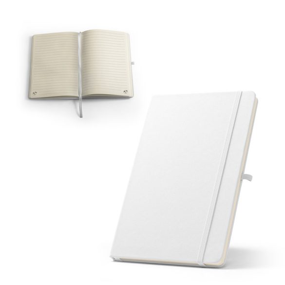 ANNE SUB. A5 notebook in recycled polyester (100% rPET) 300D with hard cover and lined pages
