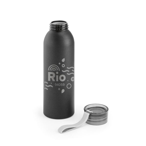 RIO. Aluminium bottle with PP cap 660 mL