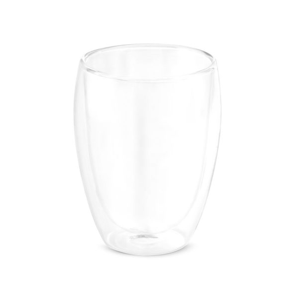 MACHIATO CUP. Borosilicate glass cup 350 mL