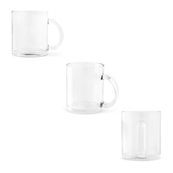 CARMO. Glass mug 350 mL