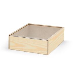BOXIE CLEAR L. Wood box L