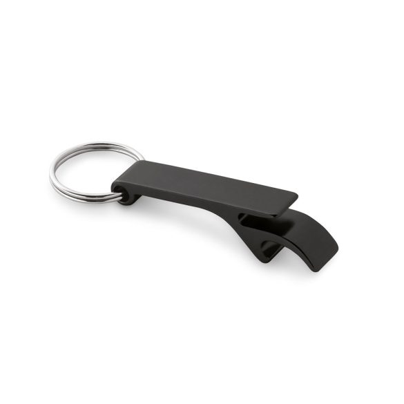 RE-BAITT. Recycled aluminium (100% rAL) keyring with capsule opener