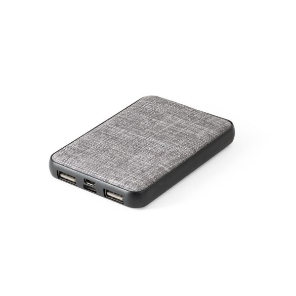 RENEWAL BATTERY. Power bank de 5'000 mAh din PET reciclat (100% rPET)